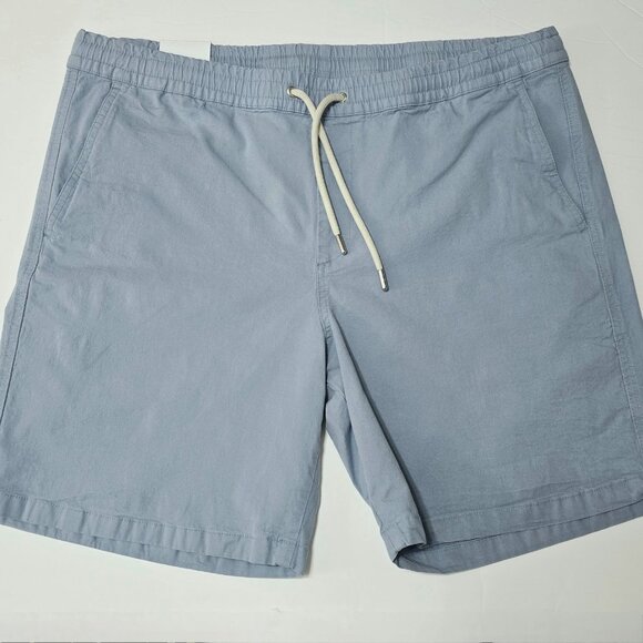 New NN07 - XXL Gregor Ashley Blue Regular Fit Drawstring Shorts Mens $165 - Picture 2 of 8